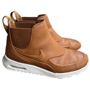 Nike Air Max Women's Size 6 Thea Slip-On Sneakers Tan Leather & MeshCasual Style